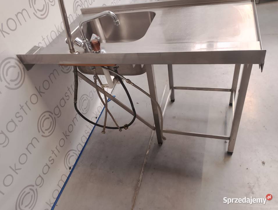 Stół załadowczy ze zlewem zawieszany 115x70x85 Wrocław