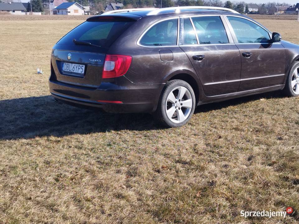 SKODA SUPERB 170 TDI XENON NAVI manualna dolnośląskie Przejęsław