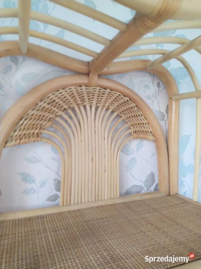 Ratanowe szafka etażerka ratan naturalny sprzedam