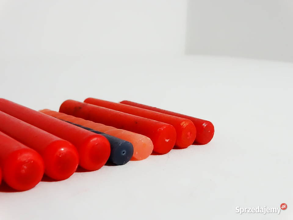 Zestaw czerwonych świec dekoracyjne nowe 31 Biłgoraj