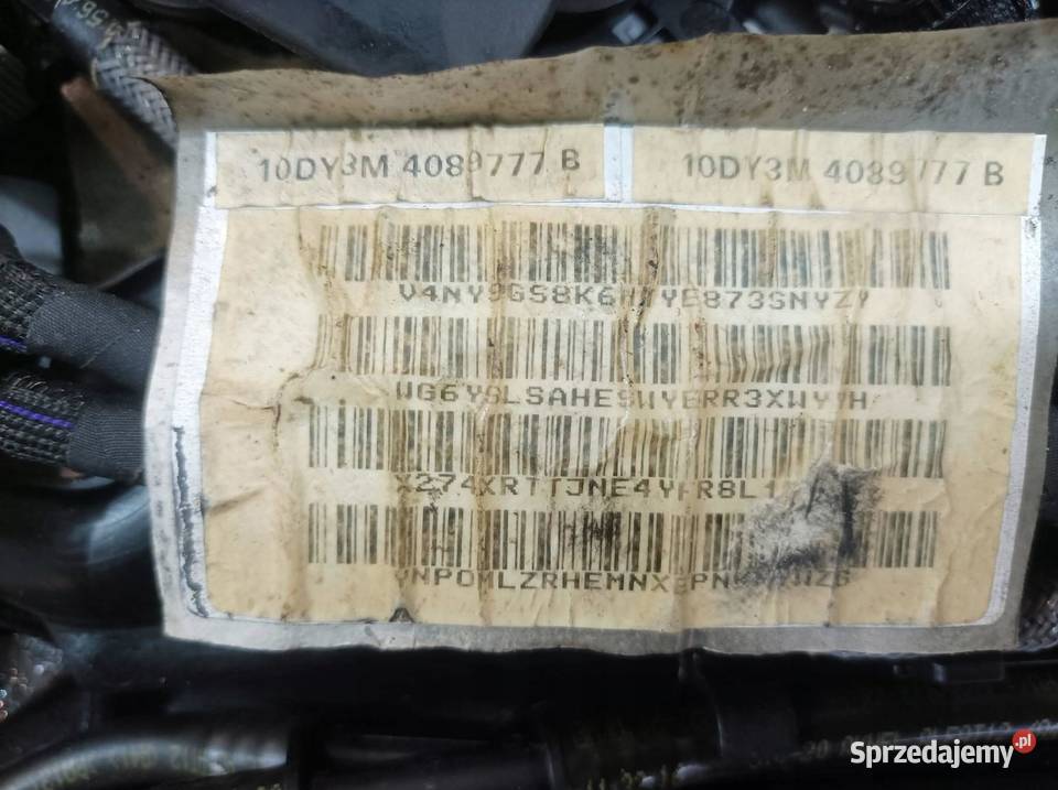 SILNIK KOMPLETNY DIESEL AH01 20 BLUE HDI Peugeot