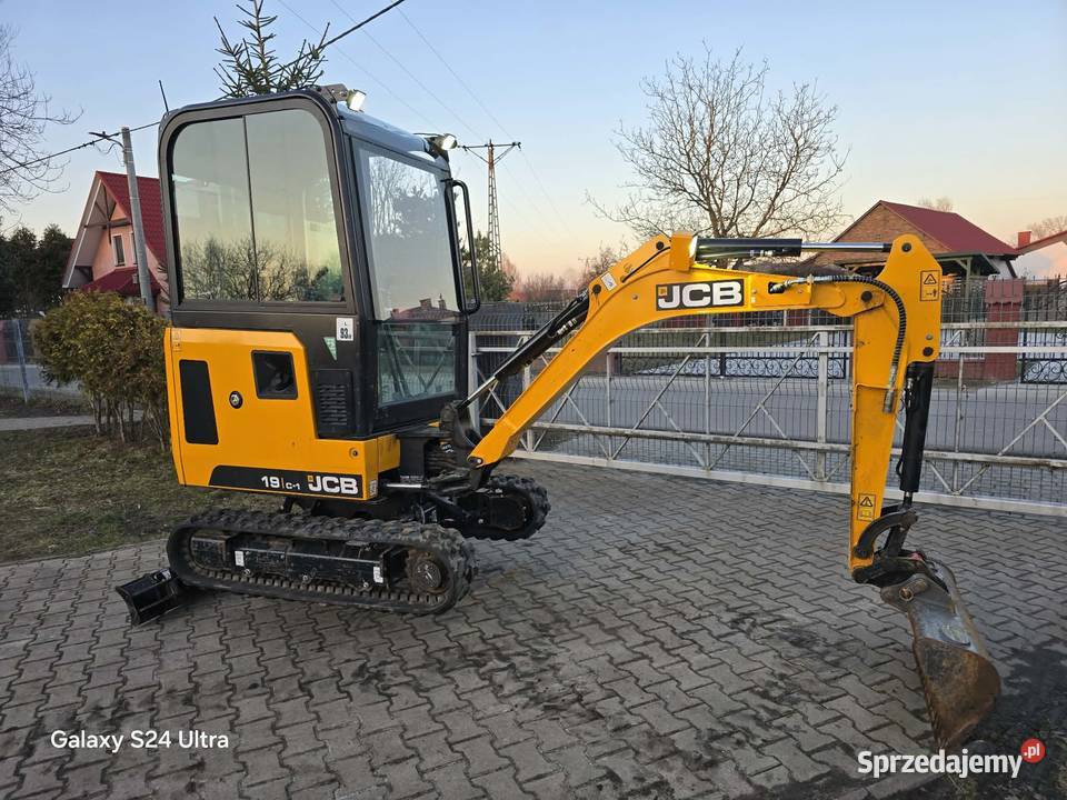 JCB 19 c1 minikoparka 2025 młot 2 łyżki Stalowa Wola