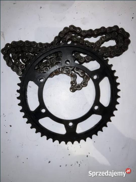 Łańcuch zębatka komplet Yamaha FZS 600 Fazer wielkopolskie Ostrzeszów