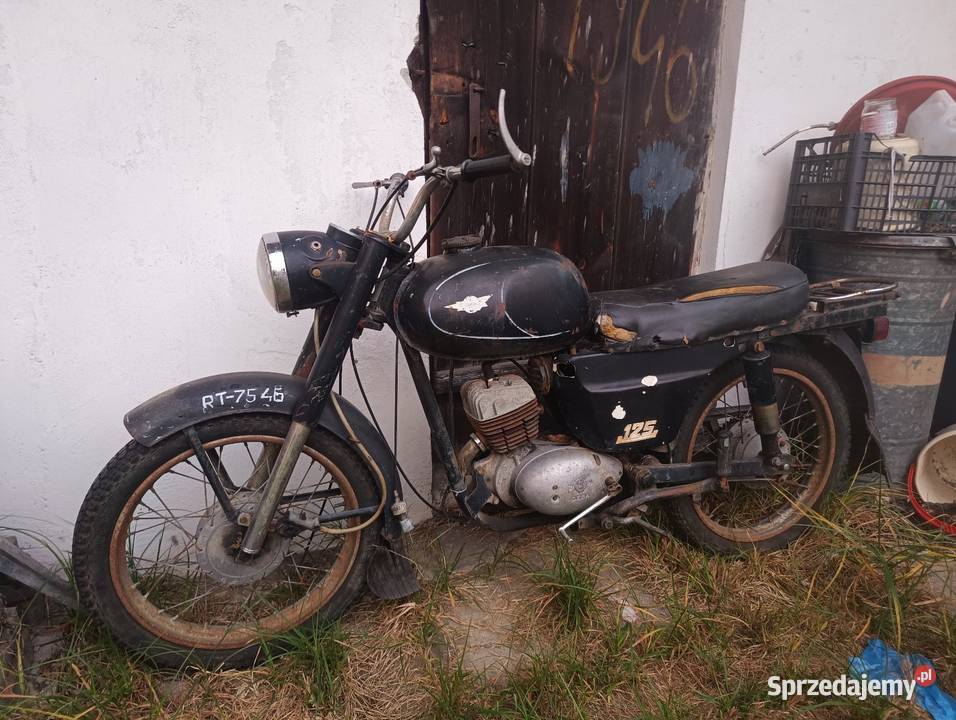 WSK 125 do renowacji nie komar wfm shl WSK mazowieckie Parzniew