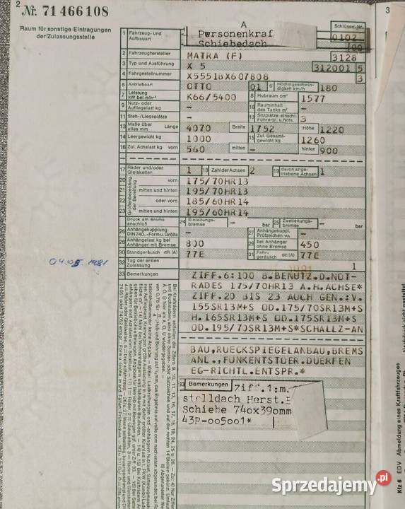Talbot Matra Murena 16 Francuska Mazda Rx7 manualna