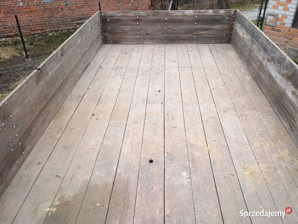 Przyczepa jednoosiowa Przyczepy rolnicze Żółkiewka-Osada sprzedam