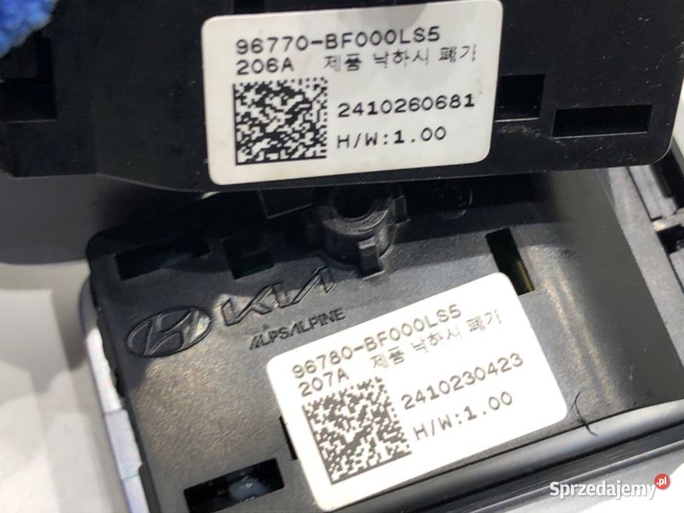 ŁOPATKI ZMIANY BIEGÓW HYUNDAI KONA SX2 Panele sterowania, przełączniki