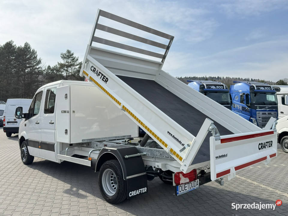 Volkswagen Crafter 6 Osób Brygadówka DOKA Widełki