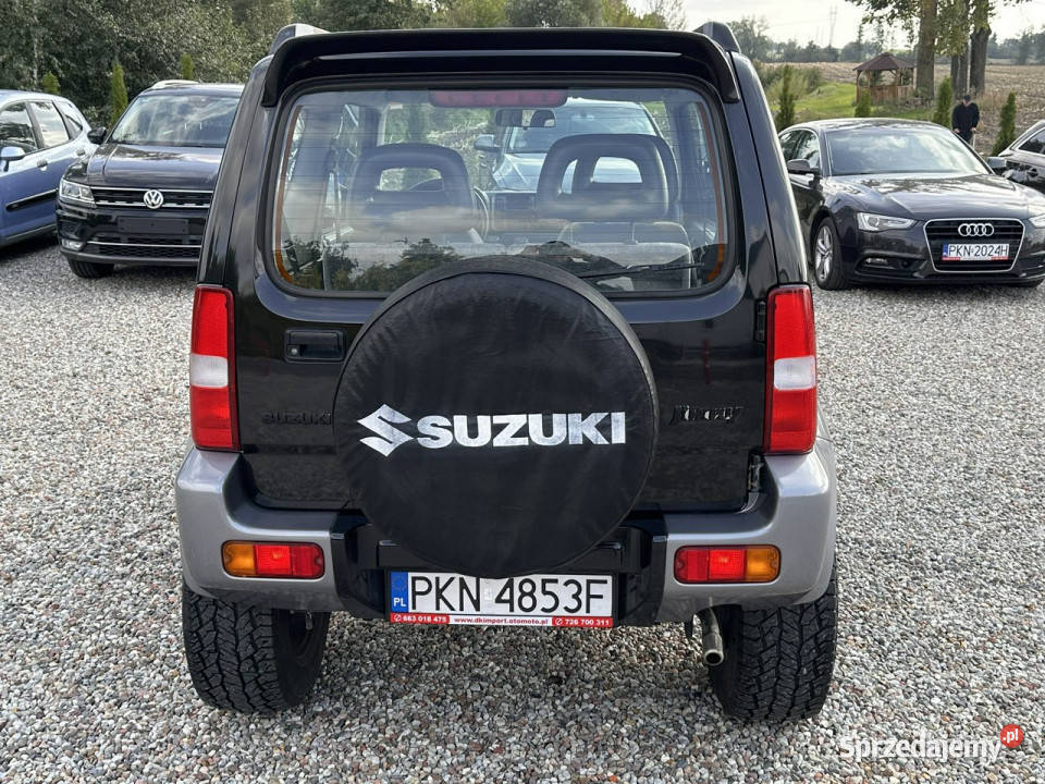 Suzuki Jimny 13 benzyna III 19982018 Rok produkcji 1999 Jimny Sadlno