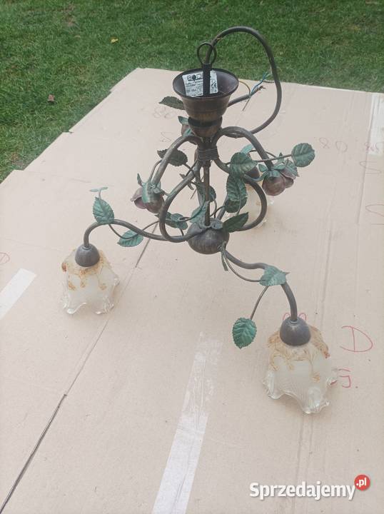 Żyrandol lampa wisząca sufitowa Sterdyń