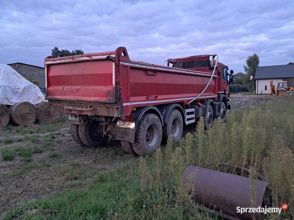 Scania p380 8x4 wywrotka 500000km Wywrotki Wrocław