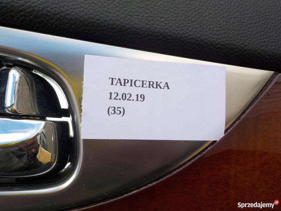 TAPICERKA BOCZEK DRZWI PRAWY TYŁ INFINITI FX
