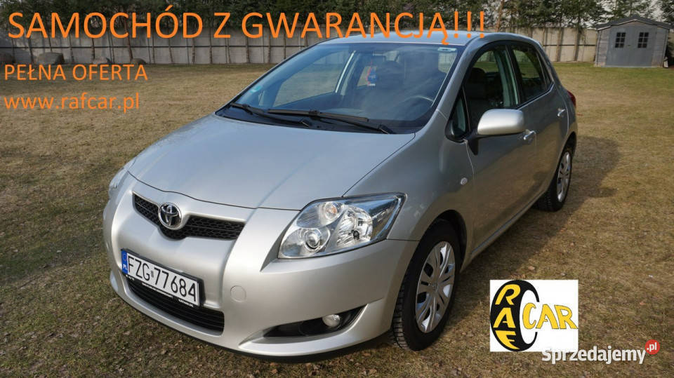 Toyota Auris zarejestrowany ubezpieczony sprzedam