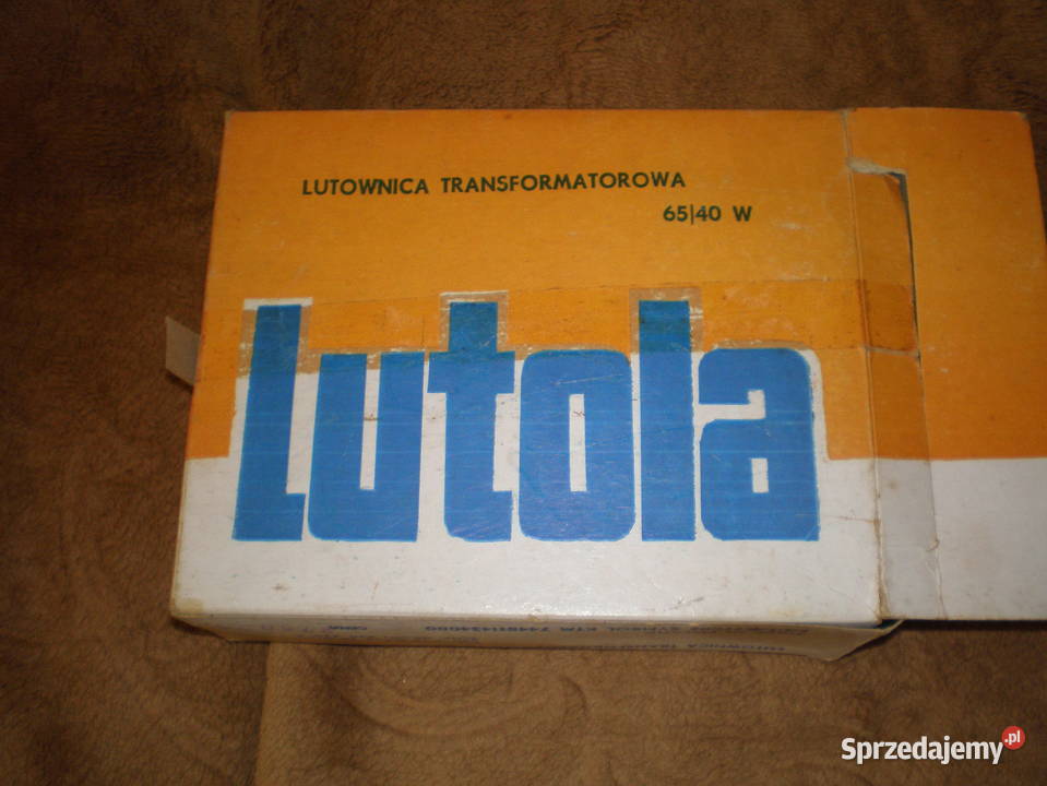 Sprzedam lutownice transformatorową Lutola 65 40 Piekary Śląskie sprzedam