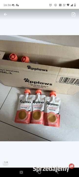 Applaws karma mokra bulion rybny z łososiem 12 lubelskie Łuków
