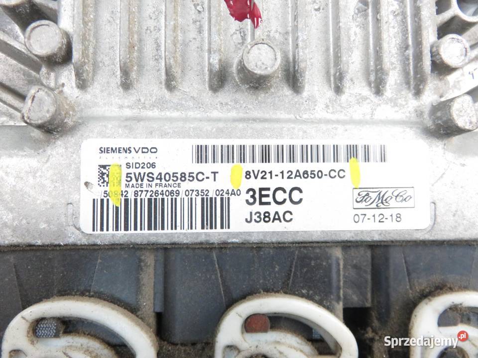 STEROWNIK MAZDA 2 II DEDH 14 MZRCD 8V2112A650CC małopolskie