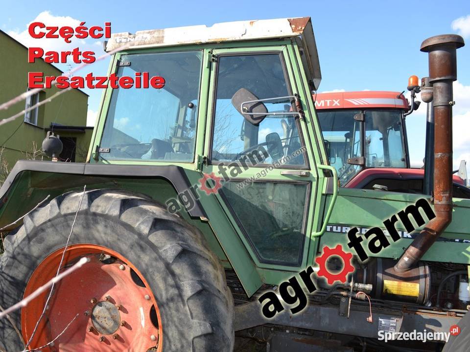 Fendt 612 silnik części skrzynia biegów zwolnica Byków