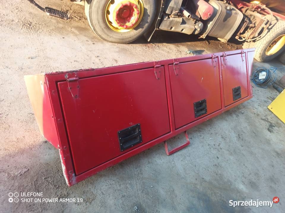 Skrzynki schowki zabudowa Scania Volvo Mercedes