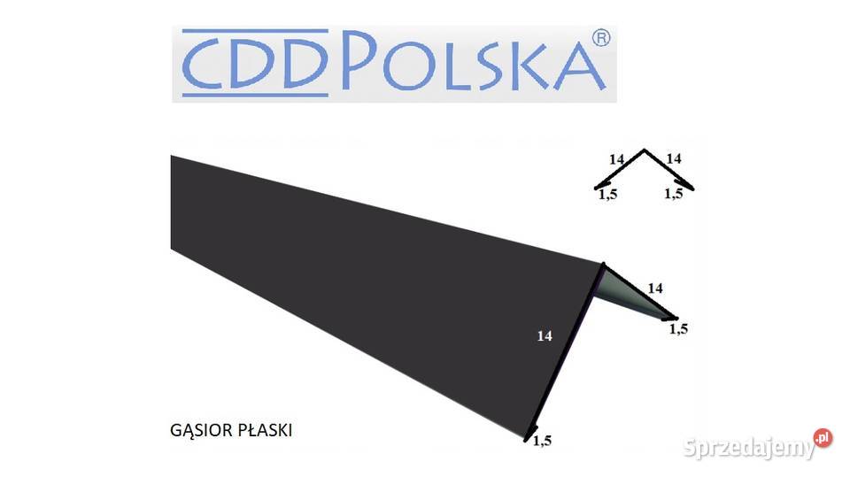 Gąsior do trapezu 7016 GRAFIT MAT dł195m i inne Hajnówka