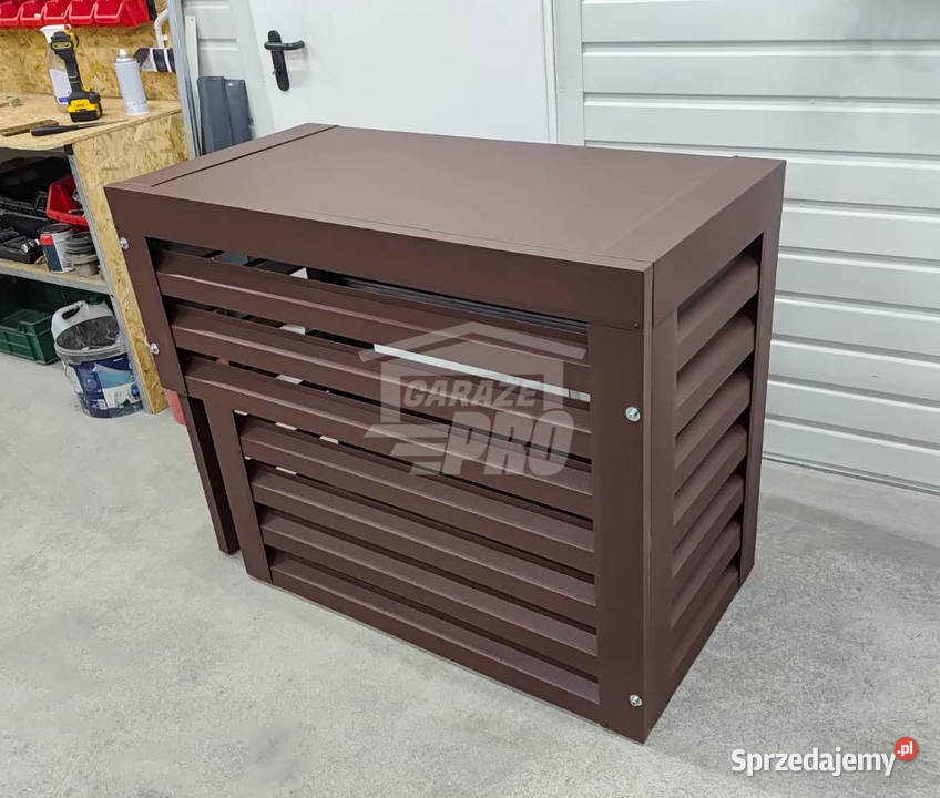 Osłona klimatyzatora pompy ciepła 90x40x80