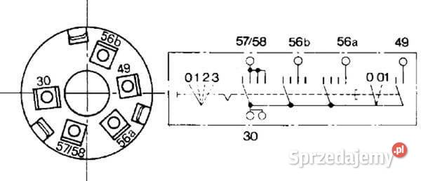 Włącznik świateł 23110000 małopolskie Kamionna