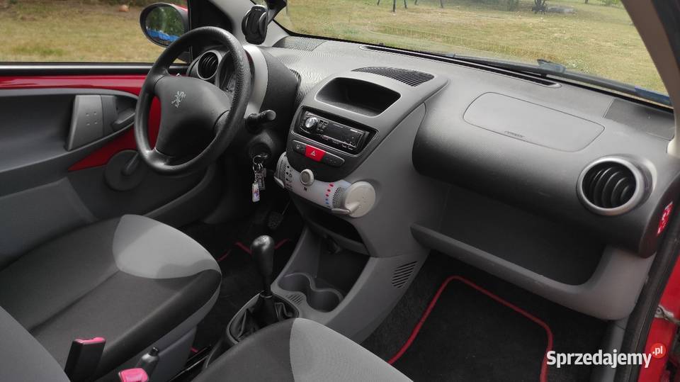 Peugeot 107 2009r 10 benzyna 68 191 przebiegu 107 Olganów