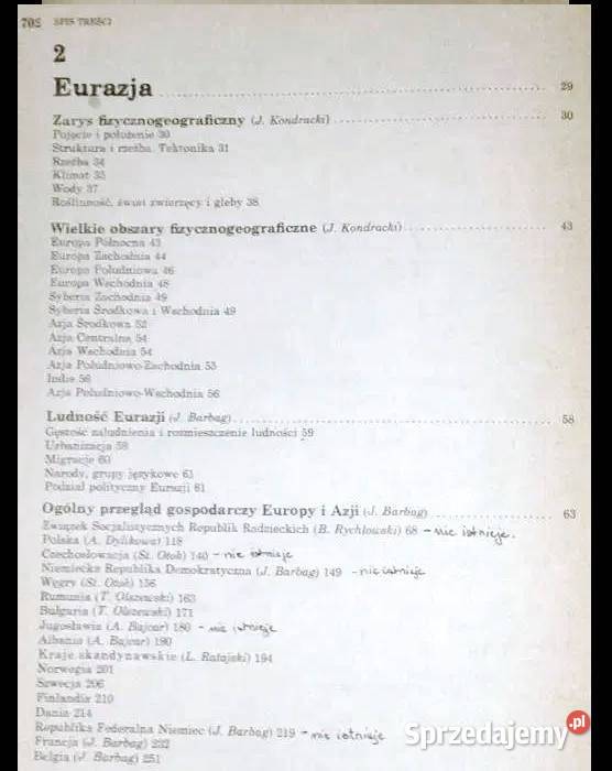 Geografia świata praca zbiorowa pod redakcją J Chełm