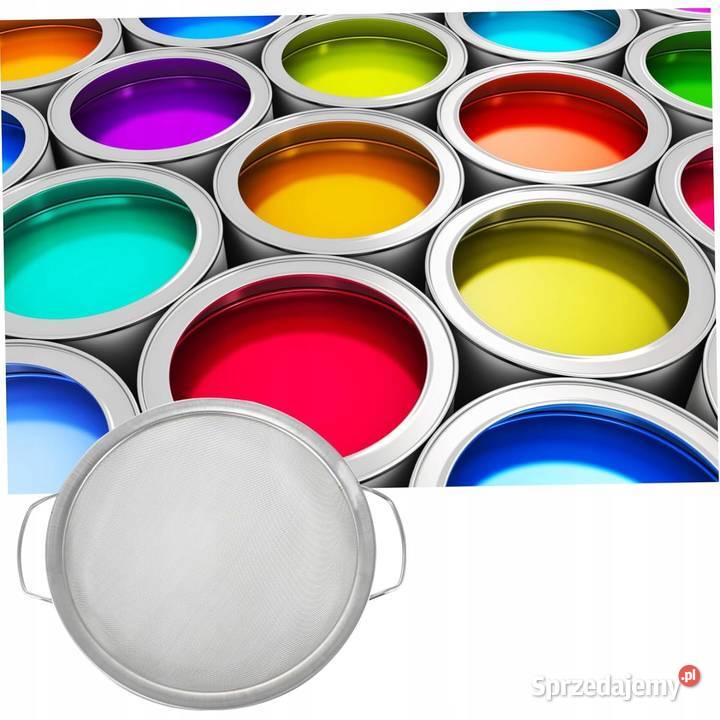 Sitko do Cedzenia Farby Średnica 290 mm 60 Mesh Ludźmierz