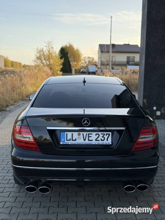 MercedesBenz C180 Coup 2012r polift Łódź