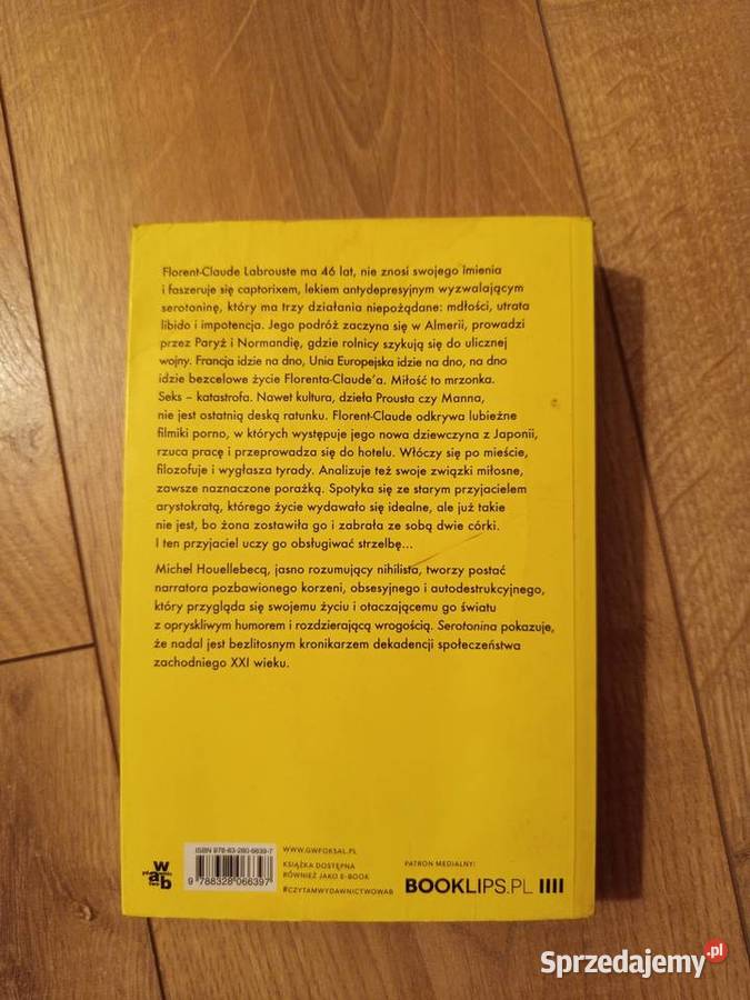 Michel Houellebecq Serotonina mazowieckie Serock