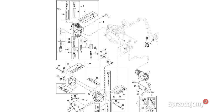 John Deere 9470RX Pompa RE587113 Kierowanie Jastrzębniki sprzedam