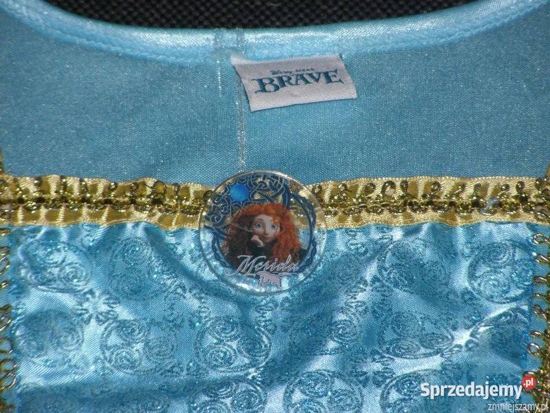 Strój kostium przebranie MERIDA WALECZNA BRAVE mazowieckie Siedlce sprzedam