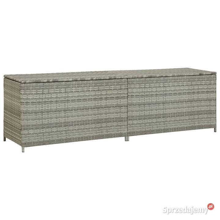 Skrzynia ogrodowa z polirattanu 200 x 50 x 60 Warszawa sprzedam