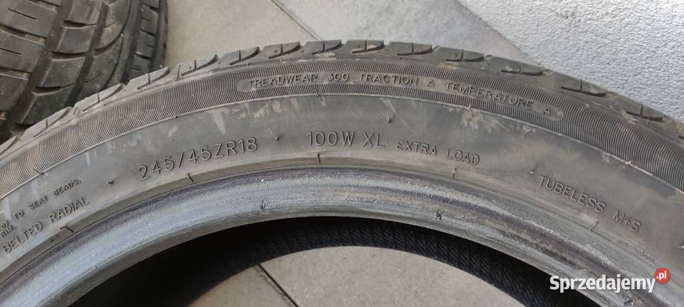 Opony letnie 24545 R18 18 Nysa