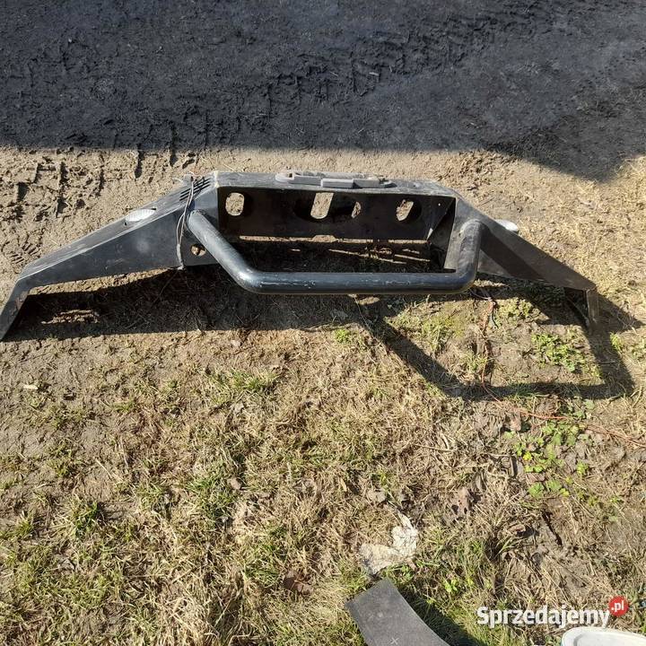 Zderzak Przedni Stalowy Pajero 2 Galloper 2 terenowe Zderzaki lubelskie Frampol