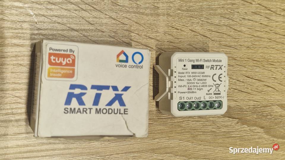 WIFI Switch Module Mini Tuja RTX 16A dolnośląskie Lubań