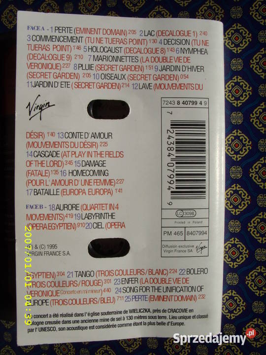 LP Preisners music Płyty i kasety dolnośląskie sprzedam