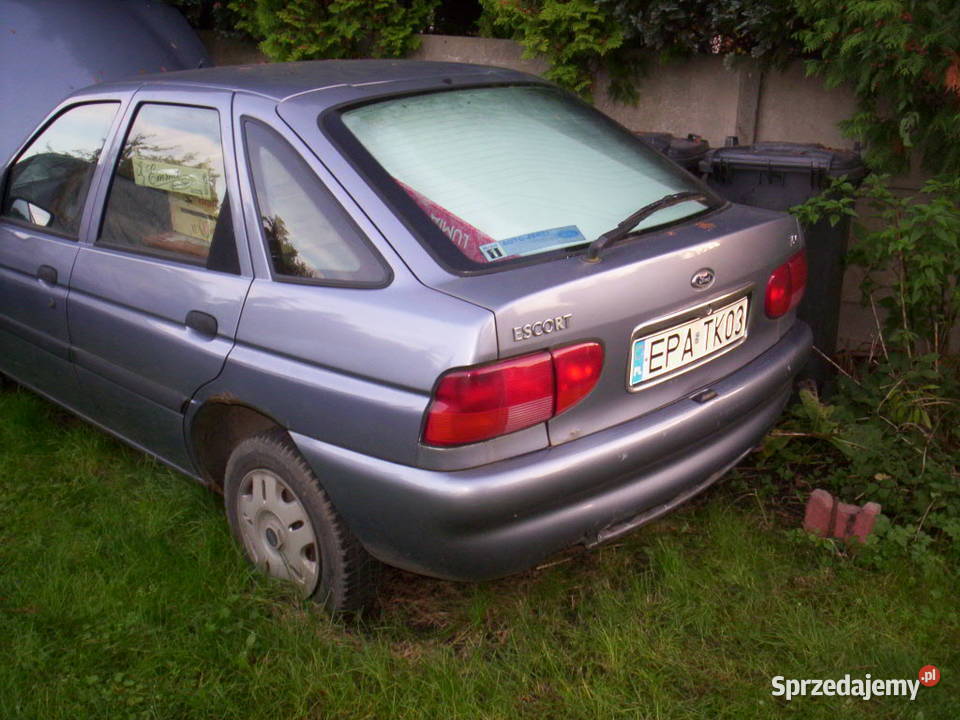 FORD ESCORT MK76 Szyba Tył Karoseryjna PRAWA osobowe