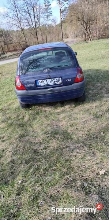 Renault clio ii 12 16v lpg nowe oc przegląd Hatchback Clio Dzbanki sprzedam