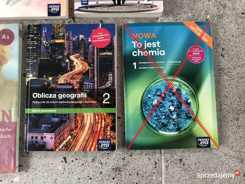 Podręczniki do 3 klasy liceum i technikum Nowosiedlice