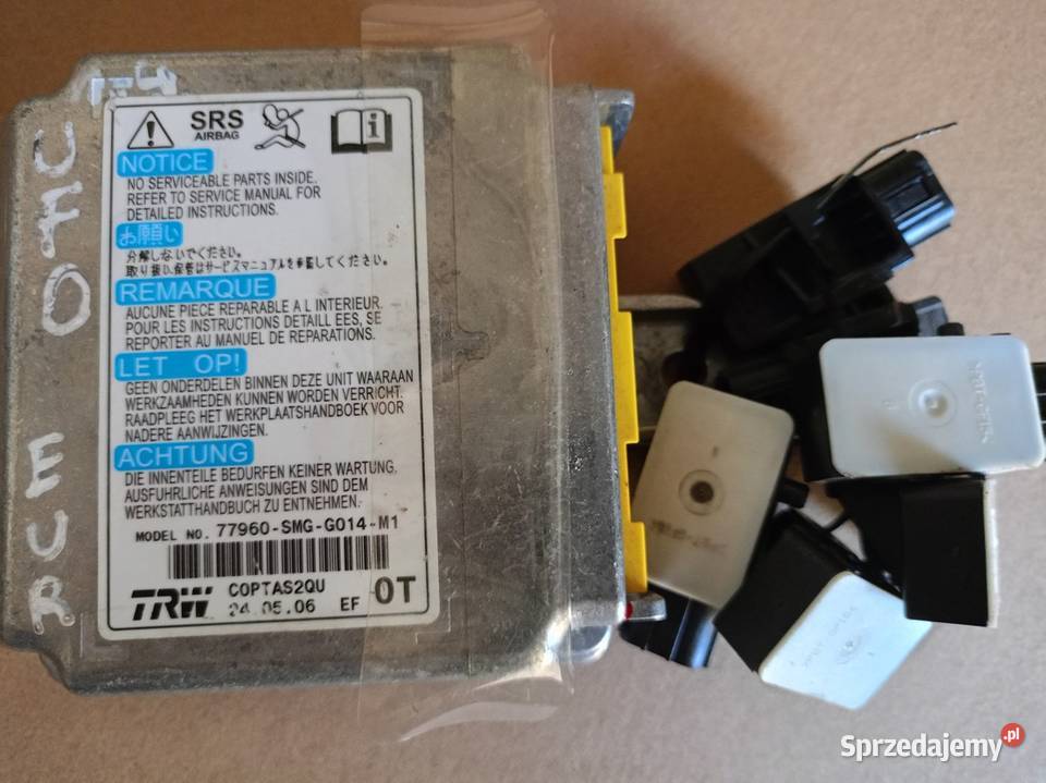 Sterownik Modul SRS HONDA CIVIC UFO mazowieckie Gostynin sprzedam