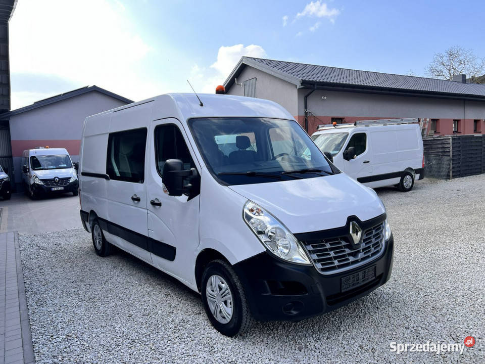 Renault Master średniak 7 osobowy L2H2 elektryczne szyby Warszawa