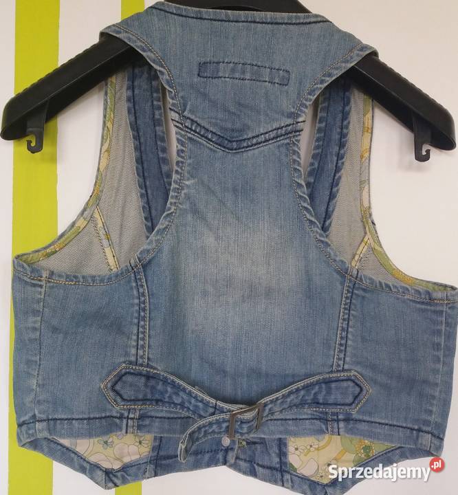 XSS Kamizelka jeansowa marki House Gliwice