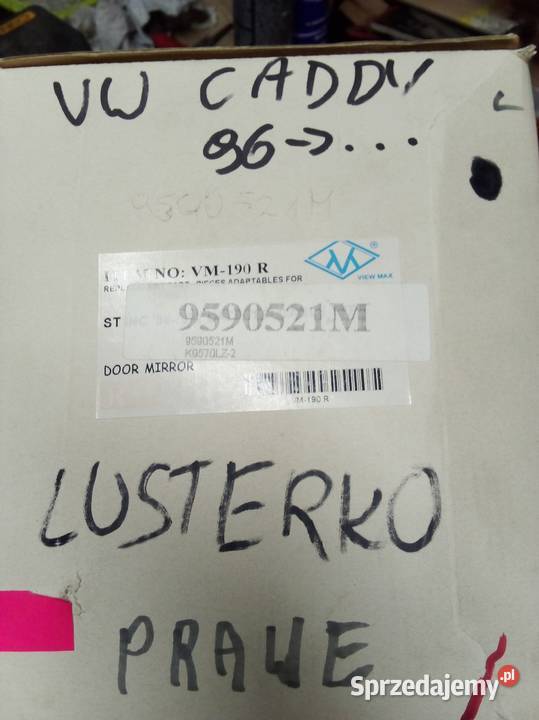 Lusterko nowe LUSTSEAT INCA 9604VW CADDY 9604