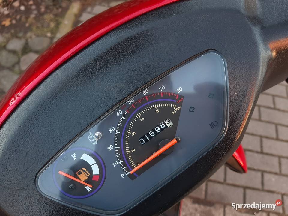 Zadbany skuter Zipp Basic 50 4t 2011r 1wł 1598 Tuczno