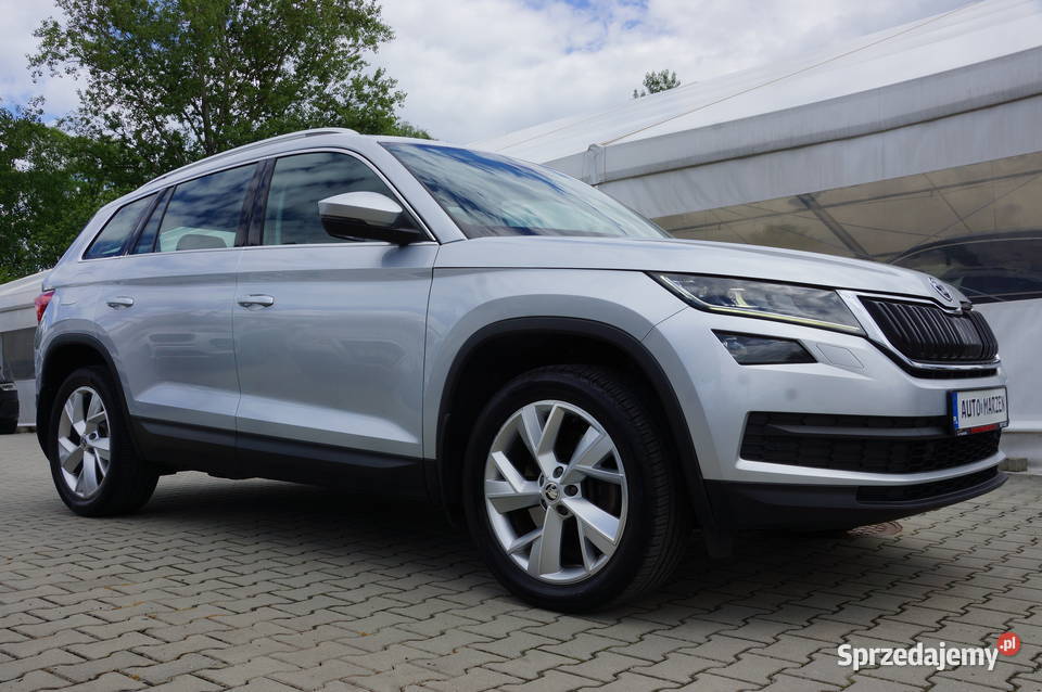 Skoda Kodiaq 20 TDI CR 190 4x4 Kamera Full LED Rok produkcji 2017 Kodiaq małopolskie Nowy Sącz