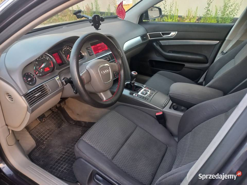 Audi A6 C6 24 V6 LPG sedan ładny Poznań
