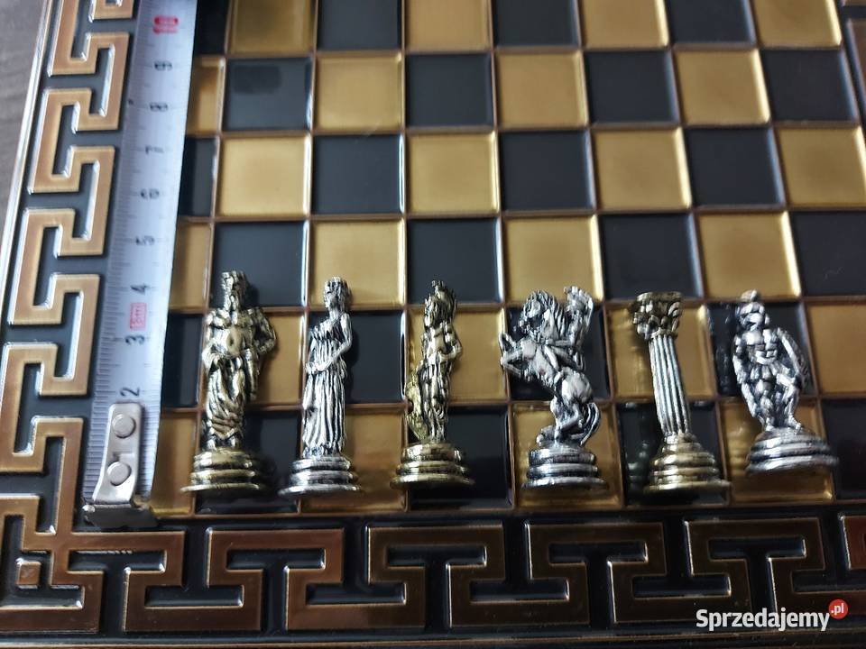 Metalowe szachy Marinakis