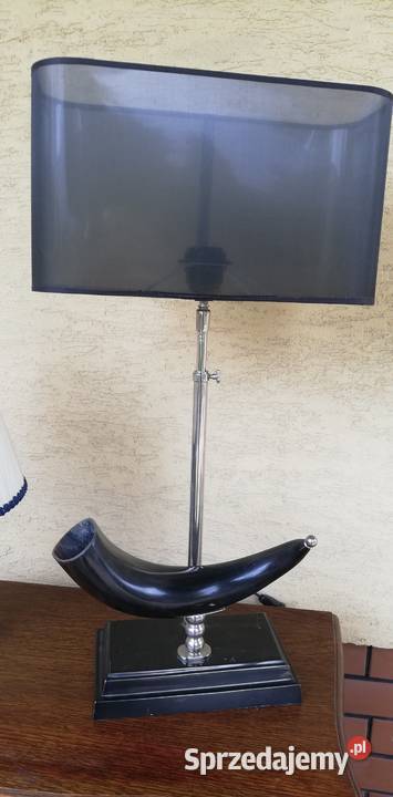 Lampka z rogiem biurowa nowoczesna stołowa nocna Garwolin sprzedam