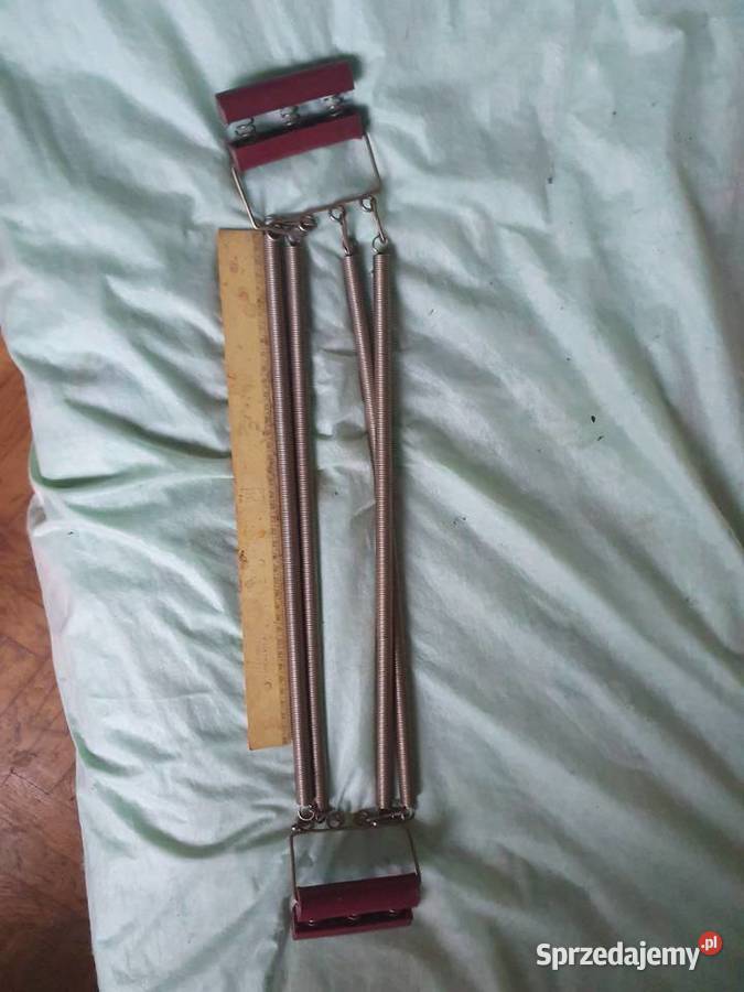 Ekspandery sprężynowe retro do ćwiczeń PRL mazowieckie Warszawa